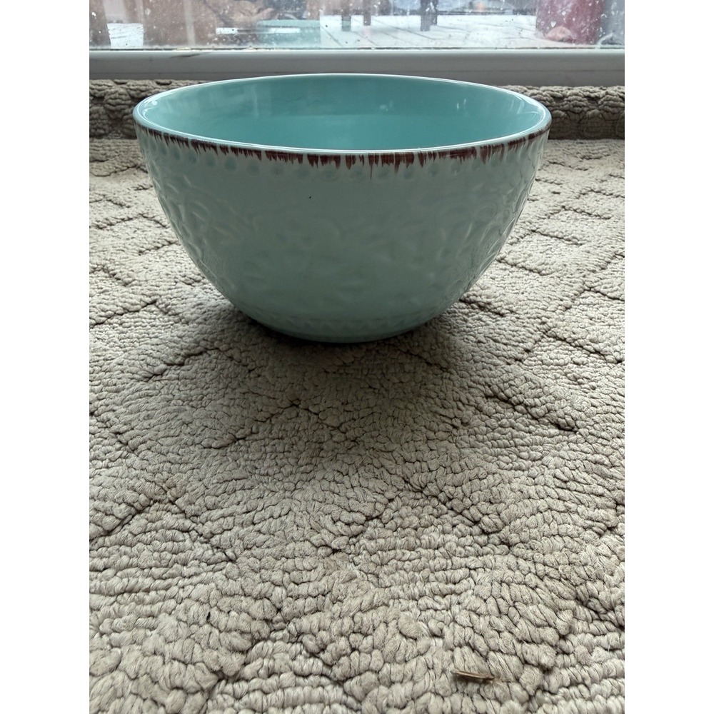 Pfaltzgraff Marseilles Teal Soup Cereal Bowl